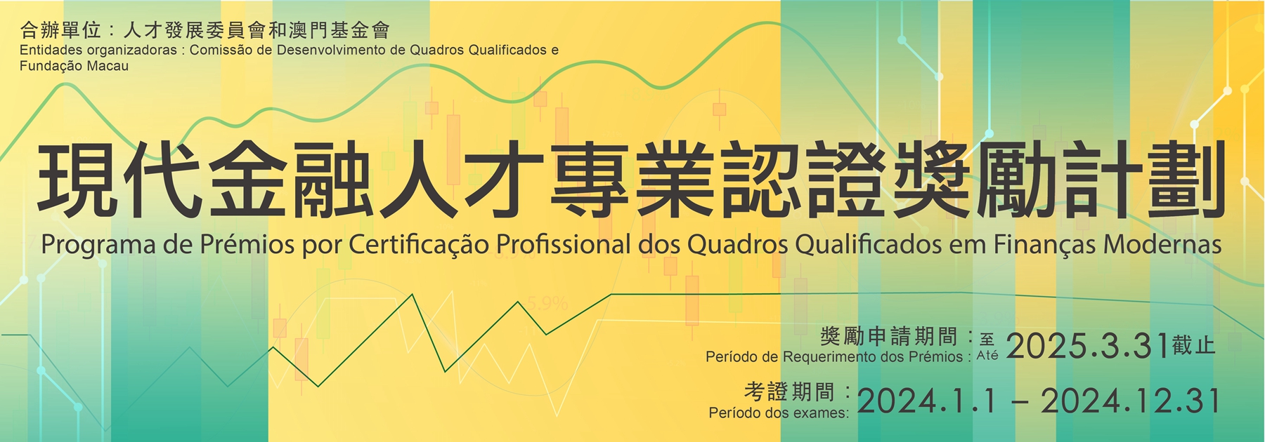 Programa de Prémios por Certificação Profissional dos Quadros Qualificados em Finanças Modernas
